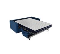 Nuvole di Sonno - Materasso Singolo Giove per Divano Letto a Ribalta in Water Foam Alto 14 cm Ergonomico, Rivestimento Anallergico Made in Italy (H 14, 70 X 190)