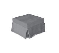 Nuvole di Sonno- Pouf Letto Reverso con Materasso in Waterfoam Alto 11 cm, Tessuto Sfoderabile e Lavabile, Rete Ortopedica Pieghevole, Salvaspazio per Camera e Soggiorno, Design Moderno Made in Italy