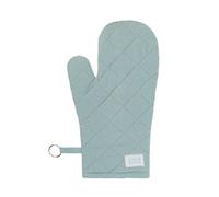 NUVOLE DI STOFFA Guanto da forno celeste in cotone Demetra 19x32 cm