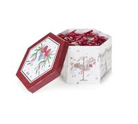 Nuvole di Stoffa Set 14 Palline di natale + confezione "Giostra" D7.5 cm VARIANTE: A