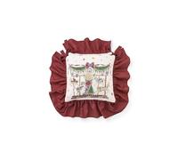 NUVOLE DI STOFFA Set 2 cuscini sedia natalizi Giostra 40x40+15 cm VARIANTE: A