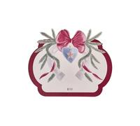 Nuvole di Stoffa Set 2 Tovagliette natalizie in vinile "Giostra" 45x37 cm VARIANTE: A