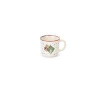 NUVOLE DI STOFFA Tazzina natalizia Christmas is Coming 100 ml 6 varianti(1 unità) VARIANTE: B