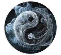 Nuvole e Nebbia Simboli Yin e Yang Diagramma del Tai Chi Bagua 1000pcs (67.5x67.5cm) Puzzle Adatto Per Adulti E Folla Dai 14 Anni in Su