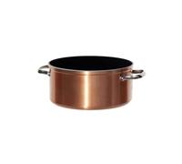 Nuwave Pentola 4,7 in ceramica antiaderente blu Duralon, priva di PFAS, compatibile con induzione, lavabile in lavastoviglie e in forno, manici freschi e resistente ai graffi infusa di diamante