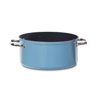 Nuwave Pentola Antiaderente in Ceramica Duralon da 4,7 L, Blu, Senza PFAS