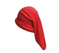 NUWIND 12" Cappello Nano Cappello a Punta Elfo Abito in Sette Colori 7 Nano Accessorio in Costume per Il Carnevale di Halloween Taglia Unica per Adulti (Rosso)