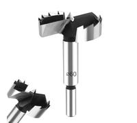 NUWIQ Punta per trapano Forstner con codolo rotondo da 60 mm per legno