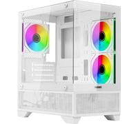 CASE MATX-TOWER NO PSU FLOW FH100 3FAN ARGB F&S GLASS