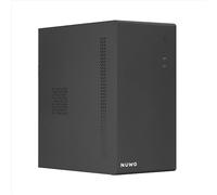 Nuwo Eguera A101 Case Compatto MicroATX per PC Desktop Office Mini Tower 0.6MM SPCC, USB 3.0, Senza Alimentatore, Nero