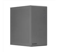 Nuwo Eguera A122 Case Compatto MicroATX per PC Desktop Office Mini Tower 0.6MM SPCC, USB 3.0, Pannelli Laterali in Mesh, Grigio