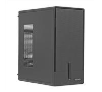 Nuwo Quartz QK200 Case Micro-ATX Senza Alimentatore, Computer Case PC Mini Tower Compatto Compatibile con MicroATX e Mini-ITX, USB 3.0, Type-C