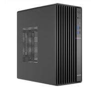Nuwo Quartz QK300 | Case PC Compatto Micro-ATX Senza Alimentatore | Compatibile con MicroATX e Mini-ITX | Raffreddamento a Rete Frontale | USB 3.0 e Type-C, Nero