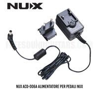NUX ACD-006A 9 V POWER ADAPTER ALIMENTATORE PER PEDALI EFFETTI 500mA EU
