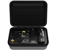 NUX B-6 - Sistema wireless per sassofono con custodia ricaricabile, portata 20m, audio 24 bit/44,1 kHz, microfono senza fili 2,4 GHz