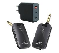 Nux B2-Plus - Sistema wireless per chitarra con alimentatore keepdrum