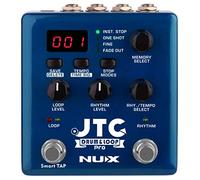 NUX JTC PRO Drum Loop PRO Dual Switch Looper Pedale 6 ore di registrazione 24 bit e 44,1 kHz frequenza di campionamento