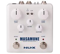 NUX | Masamune Booster & Kompressor Pedal Guitar booster e compressore con routing interno