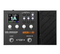 NUX MG-300 MKII - Pedale multi effetti con 45 effetti, 36 IRs, 27 AMP, 24 slot, drum machine, Shimmer Reverb, interruttore a pedale regolabile, perfetto per registrazioni in studio, pratica