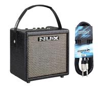 Nux Mighty 8BT MK2 - Amplificatore portatile per chitarra con Bluetooth + cavo jack Keepdrum