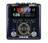 Solid Studio mkII | Pedale emulatore amplificatore e cabina multieffetti - Processore FX per chitarra con USB, caricatore IR, ritardo, riverbero, distorsione e modellazione in stile HX