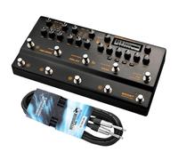 Nux Trident Modeling - Dispositivo multieffetto per chitarra + cavo jack Keepdrum