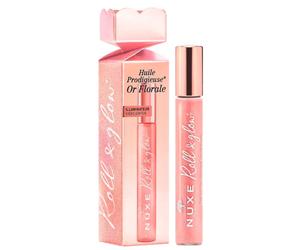 NUXE CRACKER HUILE PRODIGIEUSE OR FLORALE ROLL&GLOW 8ml Natale 2024
