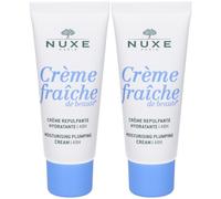 NUXE Crème fraîche de beauté® Crema rimpolpante idratante 48h 2x30 ml
