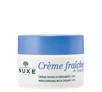 Nuxe Crème Fraiche de Beauté Riche 48H 50 ml Trattamento Notte Idratante Nutriente Crema Ricca