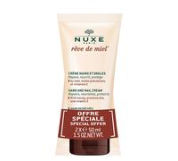 Duo Reve de Miel Crème Mains et Ongles Riparatrice Nutriente Protettiva 2x50 ml Nuxe