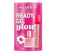 Nuxe Glow on The Go Pink Nuxe Plumping Lip Serum e Olio Floreale 2 pezzi