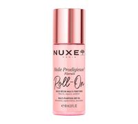 Nuxe Huile Prodigieuse Florale Roll-On 60 ml, Olio Secco Multiuso per Viso e Corpo, 7 Oli Botanici, Idratante, Nutriente Satinato Glow, Profumo Fiorito, Formula Vegana