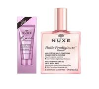NUXE Set Hair Prodigieux Lo Shampoo Effetto Lucentezza 30ml + Huile Pr