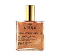 Nuxe Huile Prodigieuse Or olio secco multifunzione scintillante per viso, corpo e capelli