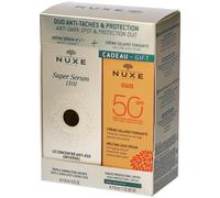 Nuxe Kit Super Serum 30 Ml + Sun Crema Viso Spf 50 - risparmia il 10%