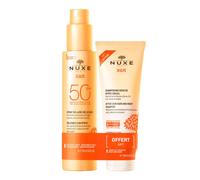 Nuxe - Latte Solare Spray Viso e Corpo Spf50+ Confezione 150 Ml + Bagno Shampoo OMAGGIO