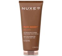 Nuxe Men Boost 4 in 1 Gel Doccia Multi Uso 200 ml per Viso Barba Corpo e Capelli