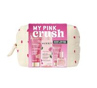 NUXE My Pink Crush, MES ESSENZIELS PINK, Cofanetto da viaggio con maschera Detox Acqua Micellare Very Rosa, Olio Prodigioso, Gel Crema Multi-Correzione, Astuccio Formato Aereo