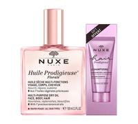 Nuxe Huile Prodigieuse Huile Prodigieuse Set regalo Huile Prodigieuse Florale 100 ml + Hair Prodigieux Le Shampoo Brillance Miroir 30 ml 1 ml