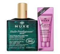 Nuxe Cura del corpo Prodigieux Set regalo Huile Prodigieuse Néroli Bio 100 ml + Hair Prodigieux Le Shampoo Brillance Miroir 30 ml 1 Stk.
