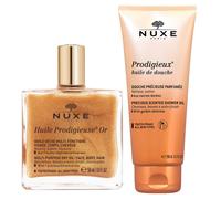 NUXE Prodigieux Set imperdibile (olio secco 50 ml + olio da doccia 200 ml)