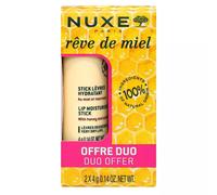 Nuxe Rev de Miel Stick Labbra Duo Confezione Speciale 2 Stick