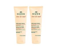 Duo Reve de Miel Crème Mains et Ongles Riparatrice Nutriente Protettiva 2x50 ml Nuxe