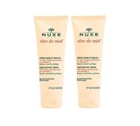 Duo Reve de Miel Crème Mains et Ongles Riparatrice Nutriente Protettiva 2x50 ml Nuxe