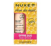 Nuxe Reve De Miel Lip Moisturizing Stick Duo Set 8 ml