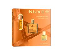 Nuxe set Glow: HP Or 50ml + Reve de Miel Olio per labbra 10ml + HP 10ml