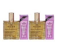 NUXE Set Hair Prodigieux Lo Shampoo Effetto Lucentezza 30ml + Huile Pr