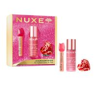 NUXE Set regalo Pinker Glow (roll-on da 60 ml + siero per le labbra da 8 ml + fermaglio per capelli)