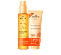NUXE Huile Spf 50 + Lait Apres Soleil, 150 ml + 100 ml