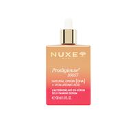 NUXE Prodigieuse Boost Siero autoabbronzante viso e collo con acido ialuronico e DHA 100% naturale per un bagliore graduale e radioso, 1,0 Fl Oz
